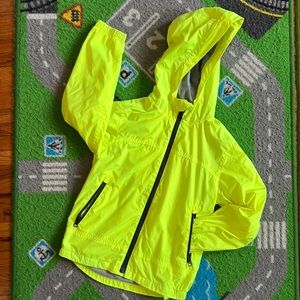 GAP Kids lined neon windbreaker